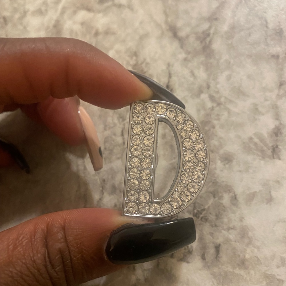 D Croc charm